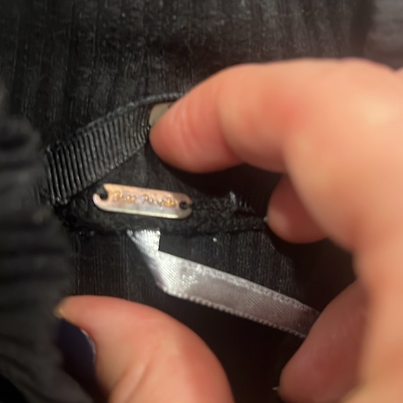 FreePeople puff sleeve mock turtleneck - Picture 3 of 4